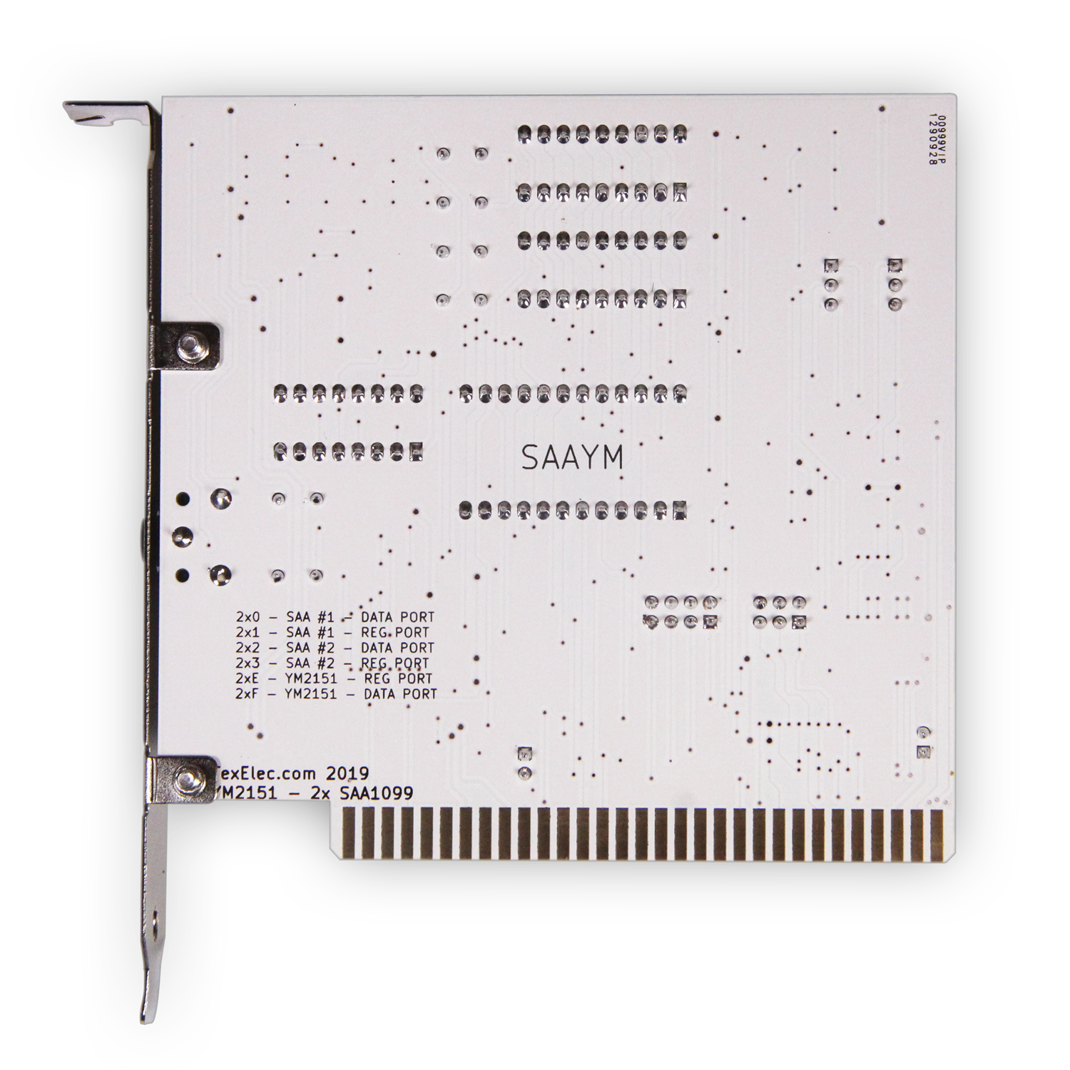 SAAYM 8-bit ISA dual Phillips SAA1099 + Yamaha YM2151 Sound Card -  CMS/GameBlaster Clone