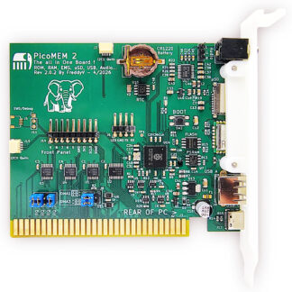 PicoMEM 2 by FreddyV – All in One 8-Bit ISA Expansion Card